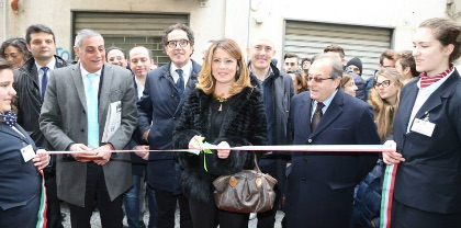 inaugurazione biblioteca Angri